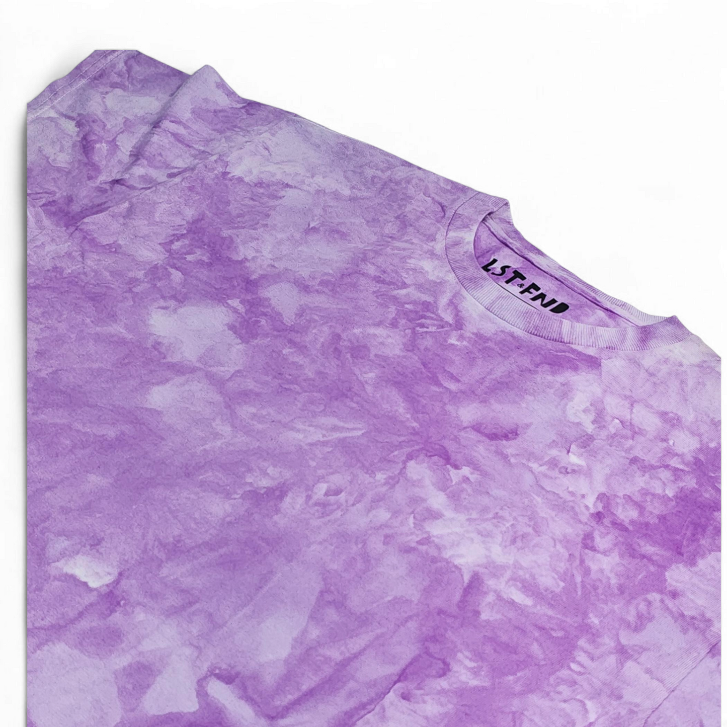 Lost and Found Tie Dye Tee Ultra Violet Smoke