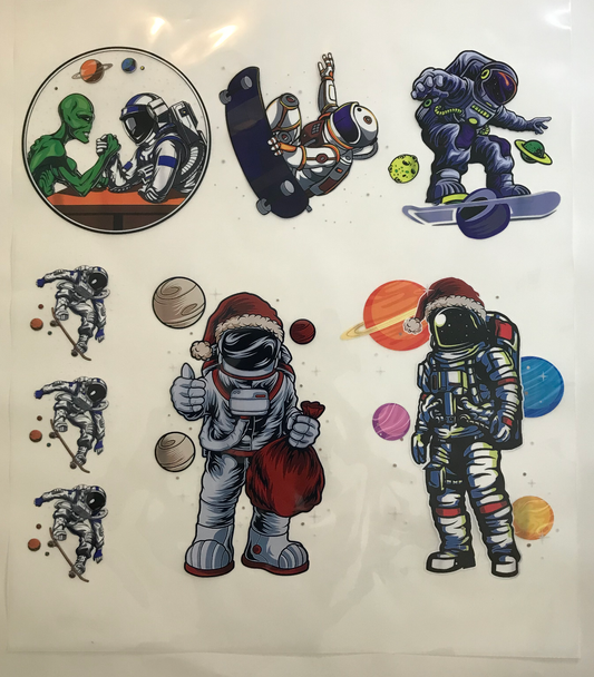 Front View of 23"x24" DTF Gang Sheet