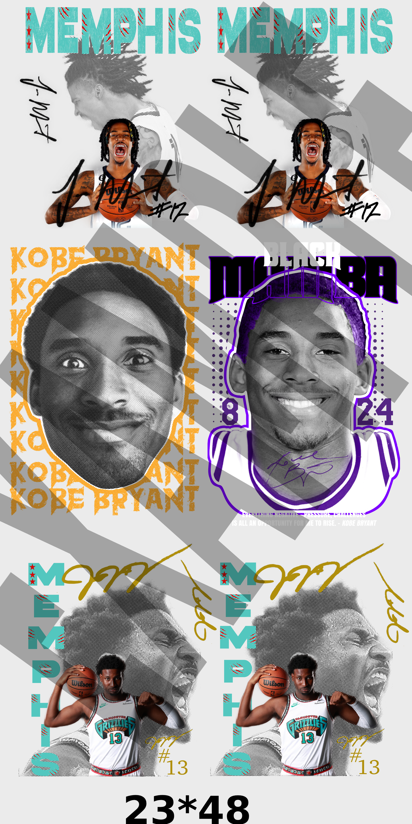 Custom DTF Gang Sheet 23x48 FreshPrintz