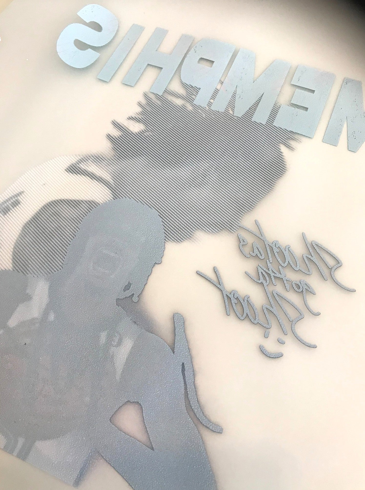  DTF Transfer Sheet Featuring Memphis -Adhesive Side-Portrait - FreshPrintz 22.5x2