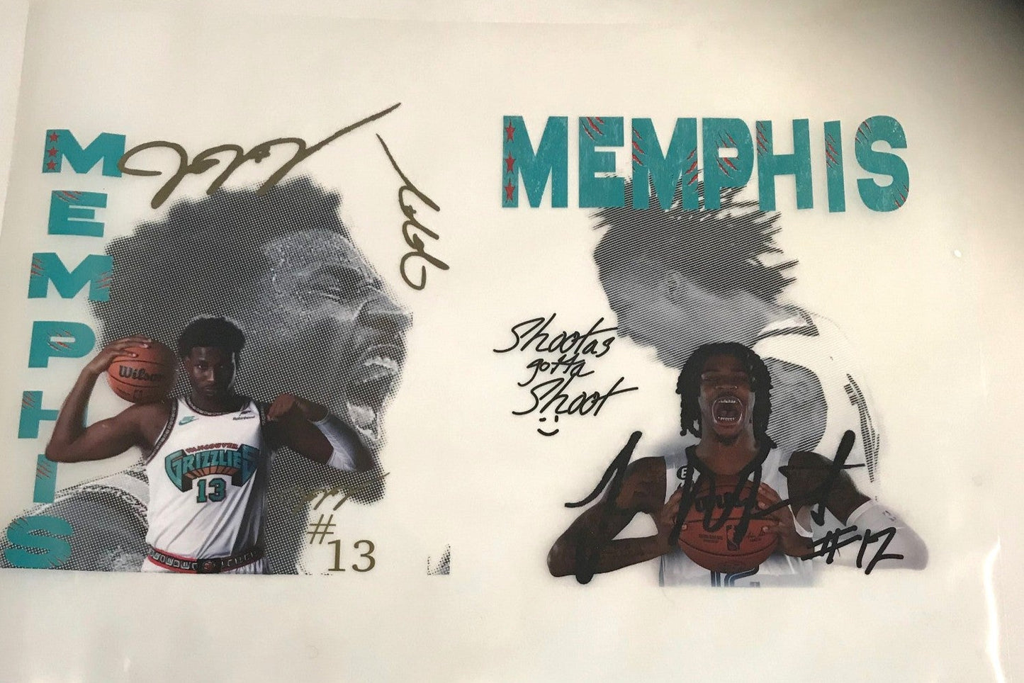  DTF Transfer Sheet Featuring Memphis  Portrait - FreshPrintz 22.5x2