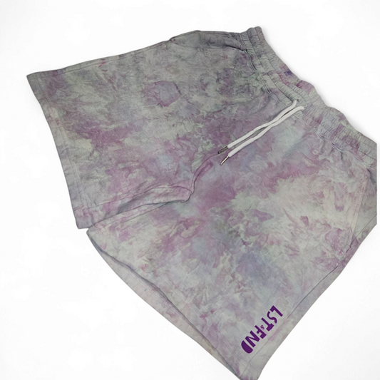 Lost & Found Tie Dye Shorts Alchemist Storm