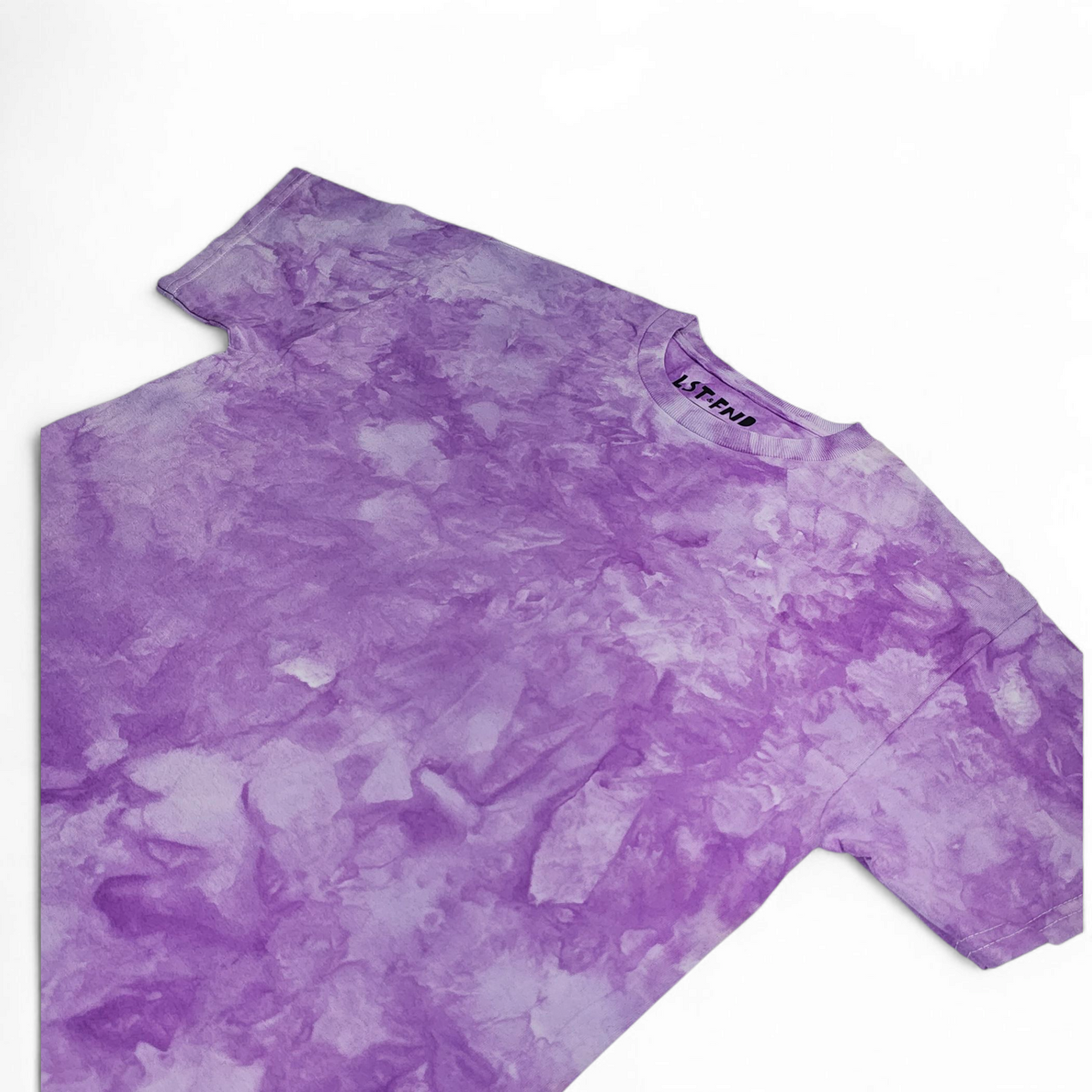 Lost and Found Tie Dye Tee  Ultra Violet Smoke