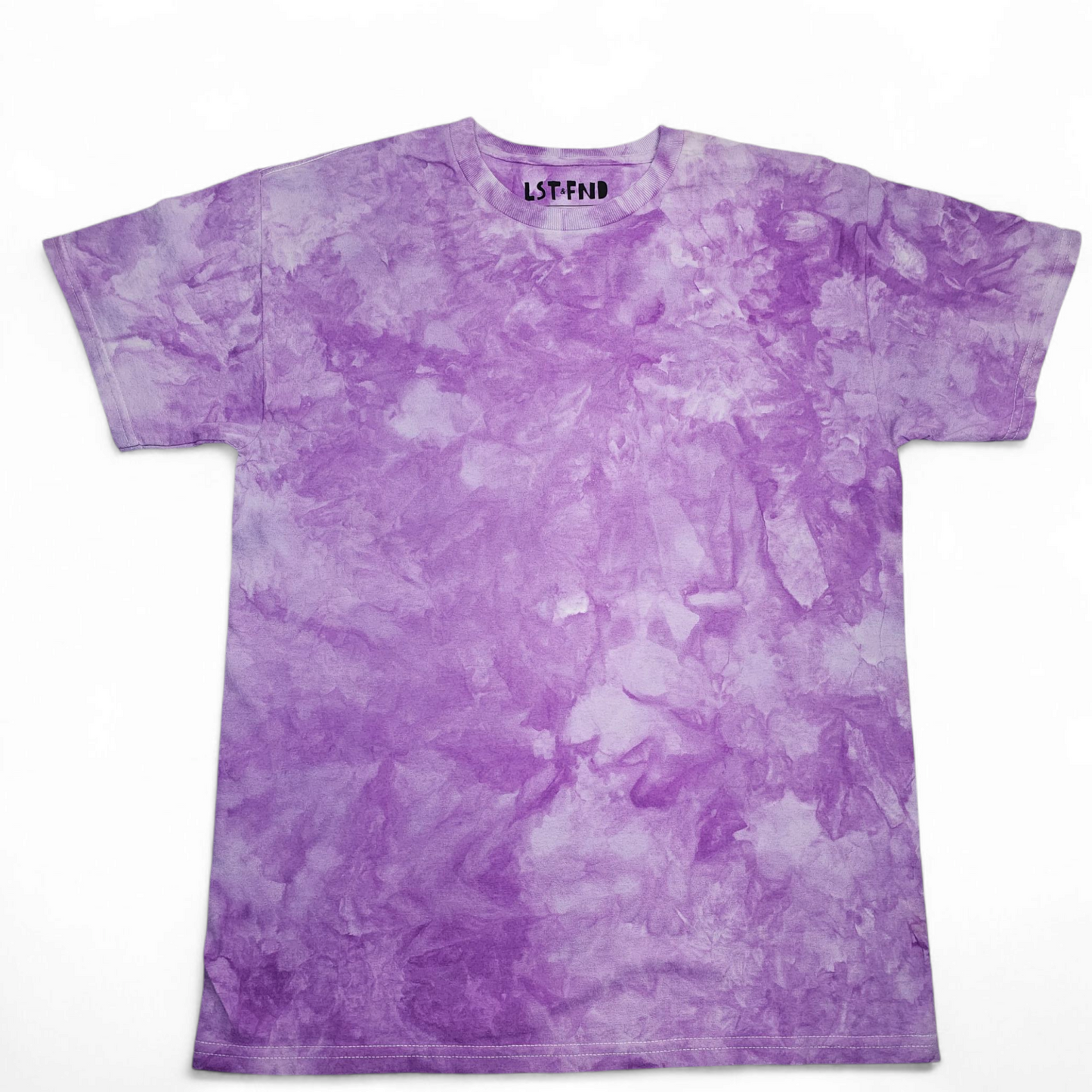 Lost and Found Tie Dye Tee  Ultra Violet Smoke