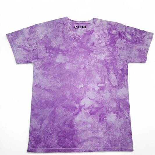 Lost and Found Tie Dye Tee  Ultra Violet Smoke